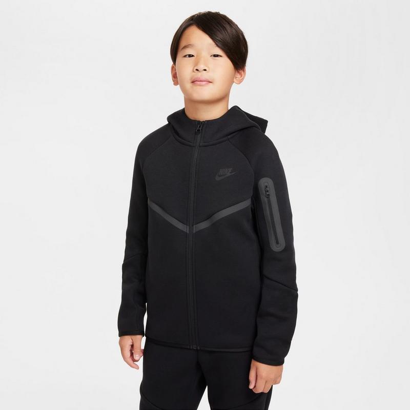 Nike Chandail &agrave; capuchon et fermeture &agrave; glissi&egrave;re compl&egrave;te en molleton technique Sportswear pour juniors [7-16]