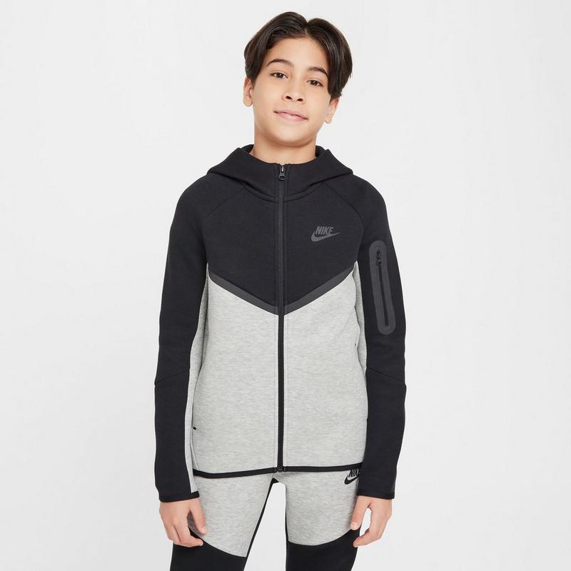 Nike Chandail &agrave; capuchon et fermeture &agrave; glissi&egrave;re compl&egrave;te en molleton technique Sportswear pour juniors [7-16]