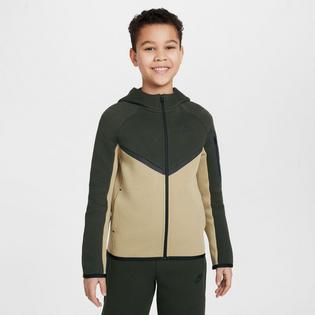 Nike Chandail &agrave; capuchon et fermeture &agrave; glissi&egrave;re compl&egrave;te en molleton technique Sportswear pour juniors [7-16]