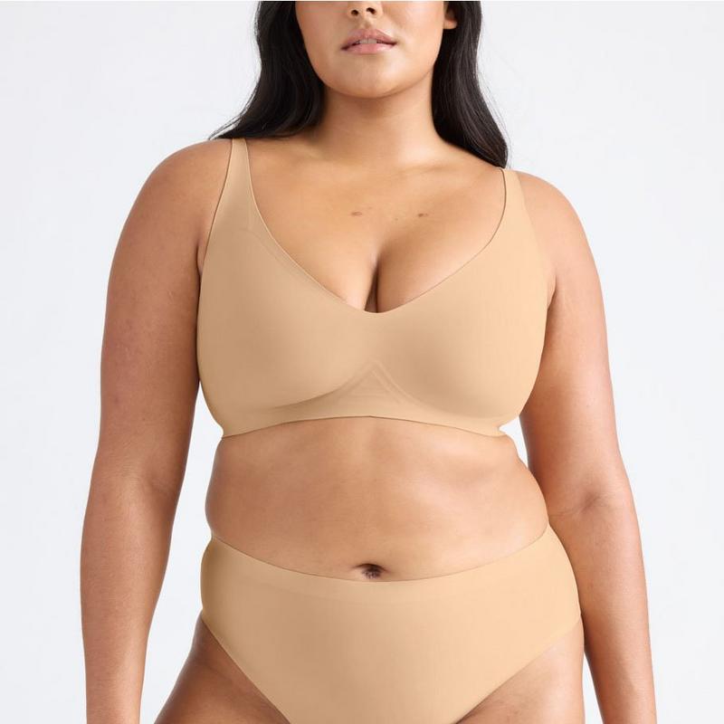 Knix Soutien-gorge Revolution &agrave; col en V pour femmes (D-E/DDD)