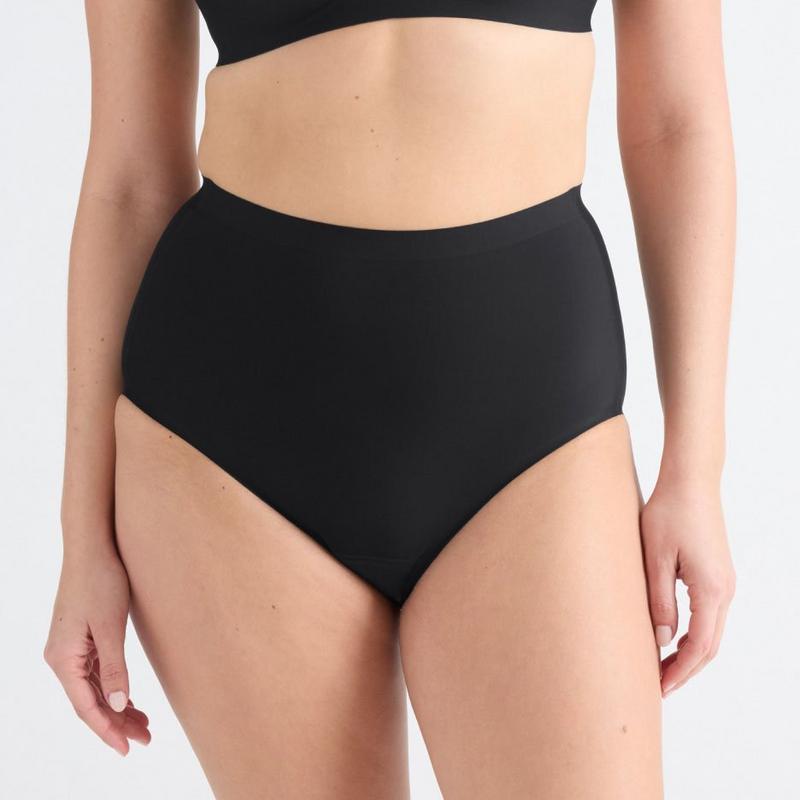 Knix Sous-v&ecirc;tement taille haute tr&egrave;s mince sans fuite pour femmes