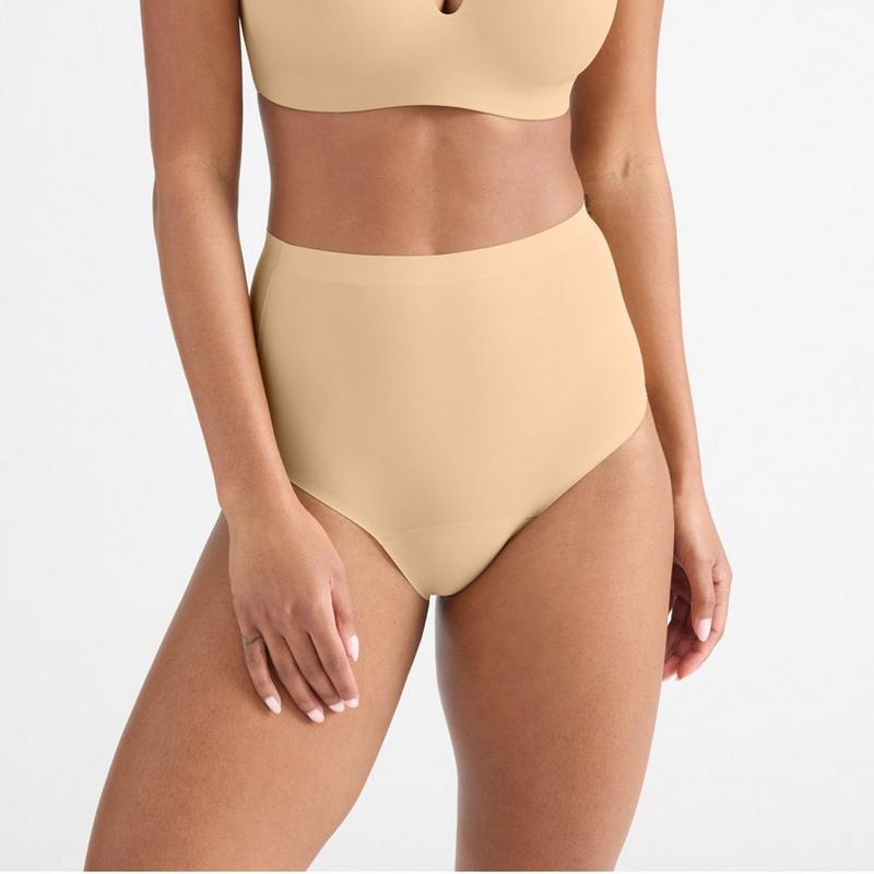 Knix Sous-v&ecirc;tement taille haute tr&egrave;s mince sans fuite pour femmes