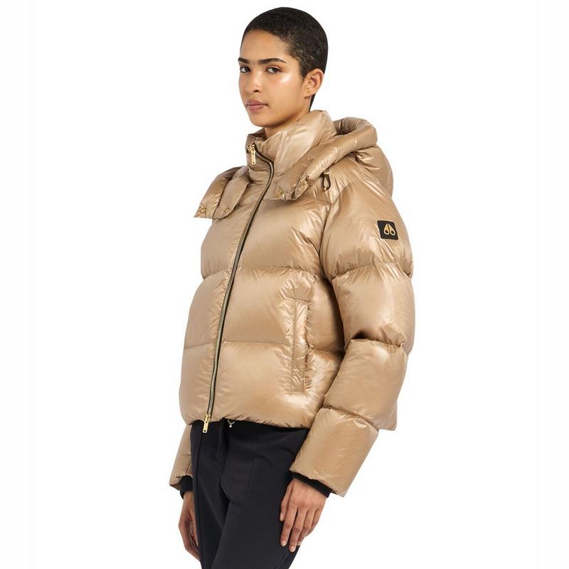 Moose Knuckles Veste Gold Series Moonstone pour femmes