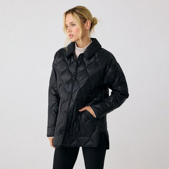Black shacket womens shop