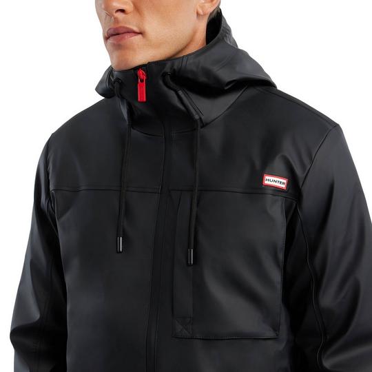 Hunter Men s Mill Rain Jacket Black Size Large