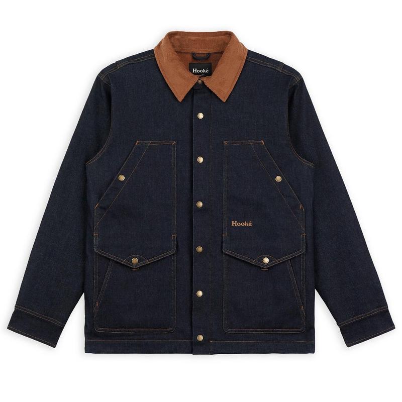 Hook&eacute; Veste de travail Ranger Canadian en denim pour hommes