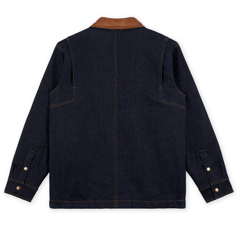 Hook&eacute; Veste de travail Ranger Canadian en denim pour hommes
