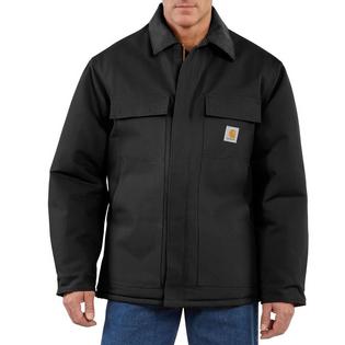  Men's Loose Fit Firm Duck Insulated Traditional Coat