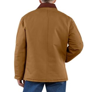 Carhartt Men's Loose Fit Firm Duck Insulated Traditional Coat