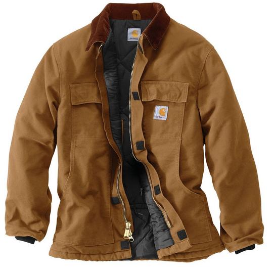 Men's Loose Fit Firm Duck Insulated Traditional Coat | Carhartt