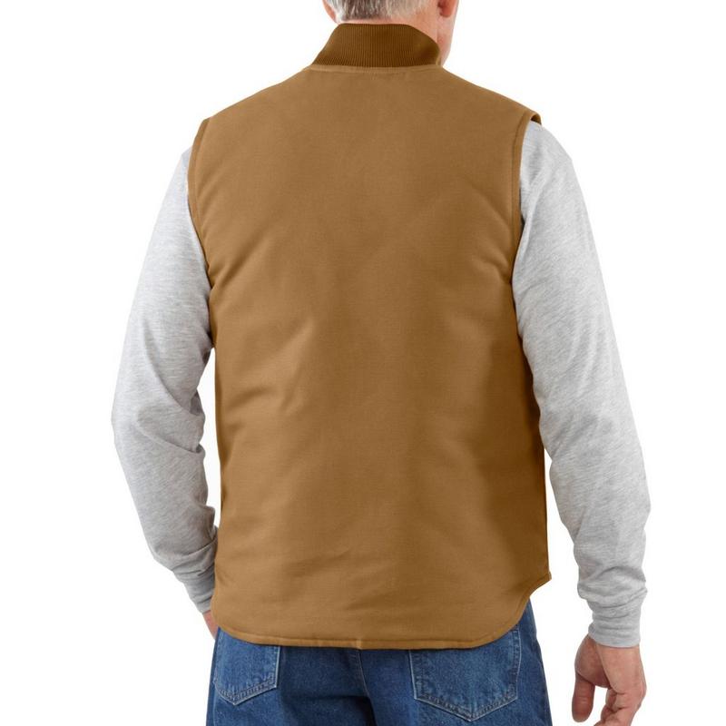 Carhartt Gilet en toile doubl&eacute; pour hommes