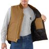 Gilet en toile doubl  pour hommes