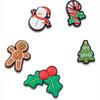Iconic Christmas Jibbitz  x2122  Shoe Charm  5 Pack 