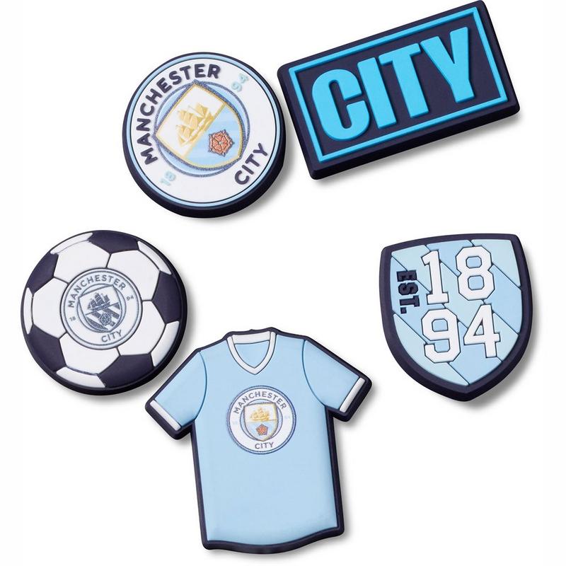 Crocs Breloques Manchester City Jibbitz (paquet de 5)