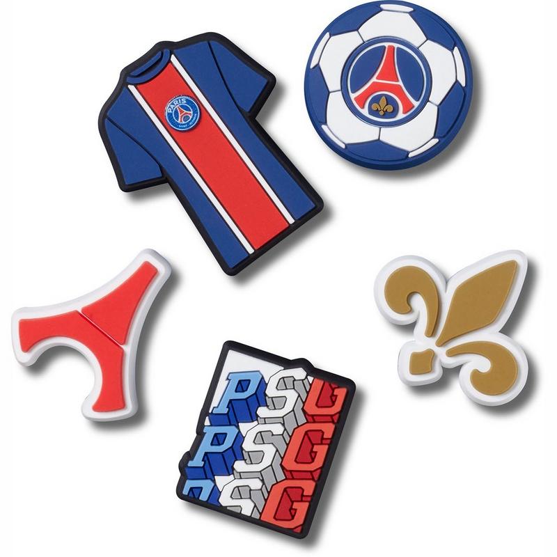 Crocs Breloques Paris St Germain Jibbitz (paquet de 5)