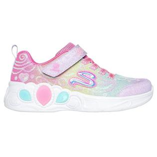 Skechers Kids' [11-3] S-Lights Princess Wishes Shoe