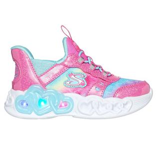 Skechers Babies' [5-10] Slip-Ins Infinite Heart Lights Shoe