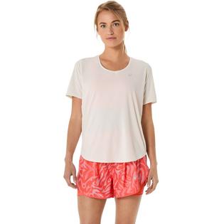 Asics Women's Road V-Neck Short Sleeve Top