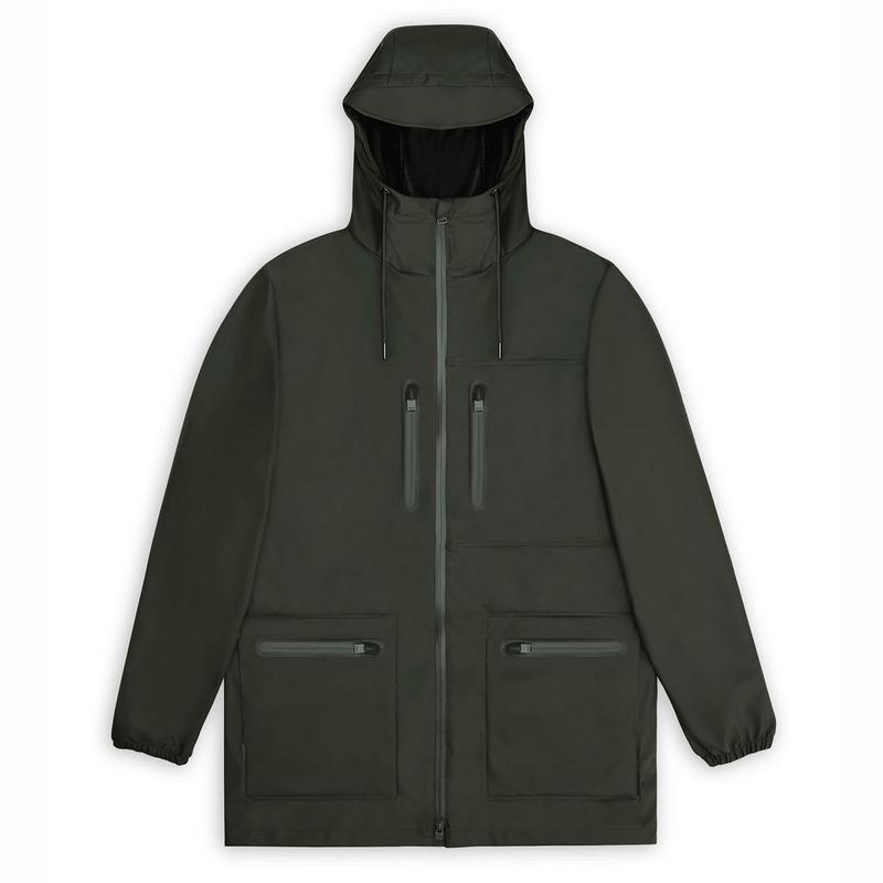 RAINS Manteau long Cargo pour hommes