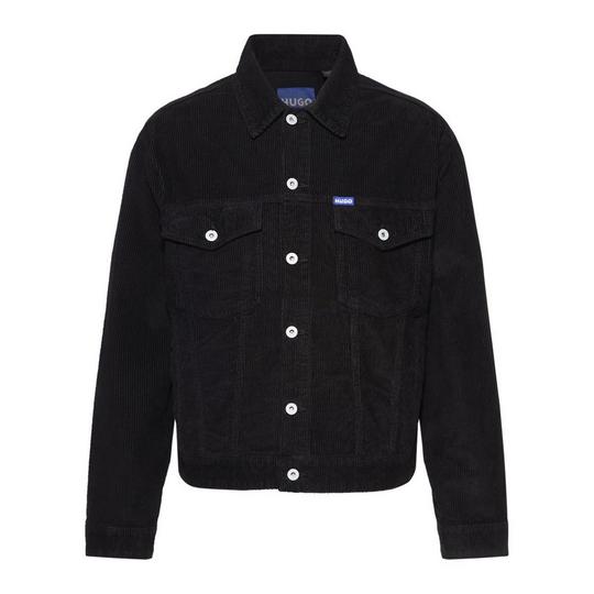 HUGO Men s Dex Corduroy Jacket Black Size Medium