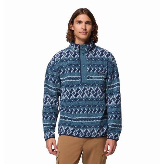 Men's Helvetia II Printed Half-Snap Fleece Top | Columbia