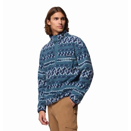 Men's Helvetia II Printed Half-Snap Fleece Top | Columbia