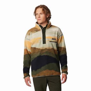  Men's Helvetia&#153; II Printed Half-Snap Fleece Top