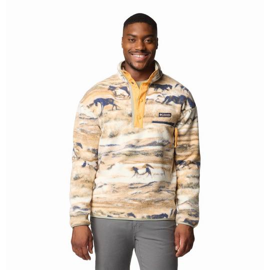 Men's Helvetia II Printed Half-Snap Fleece Top | Columbia