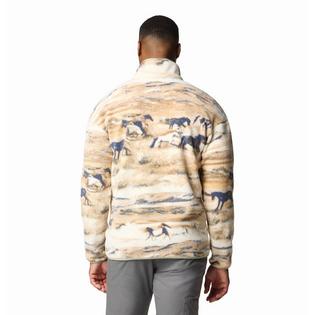Columbia Men's Helvetia&#153; II Printed Half-Snap Fleece Top