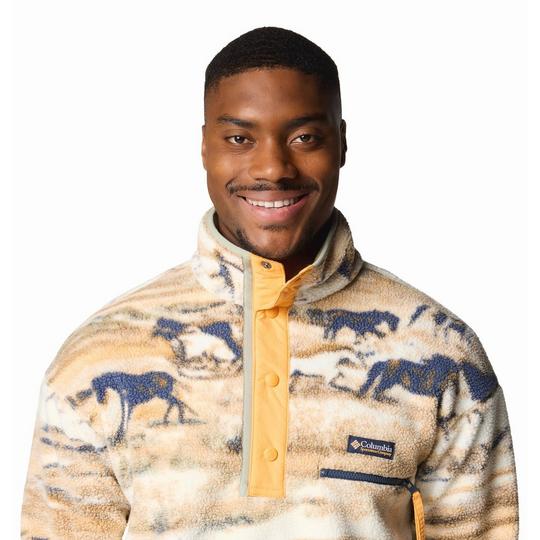 Men's Helvetia II Printed Half-Snap Fleece Top | Columbia