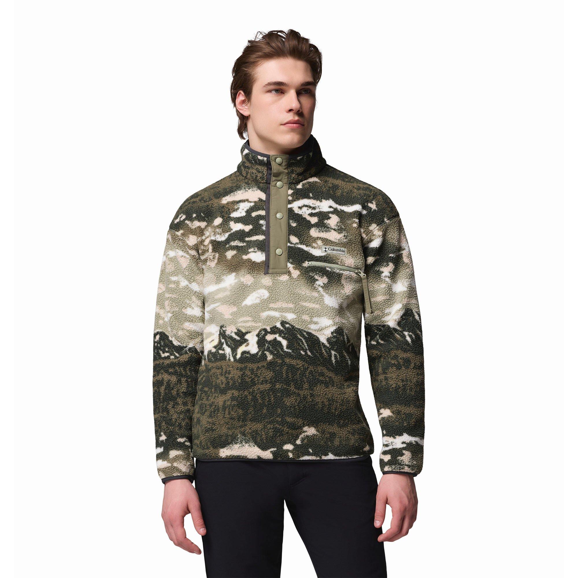sui② Men's Helvetia II Printed Half-Snap Fleece Top | Columbia