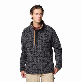  Men's Helvetia&#153; II Printed Half-Snap Fleece Top