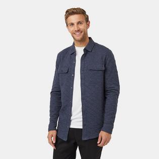 Tentree Men's Colville Quilted Long Sleeve Shirt