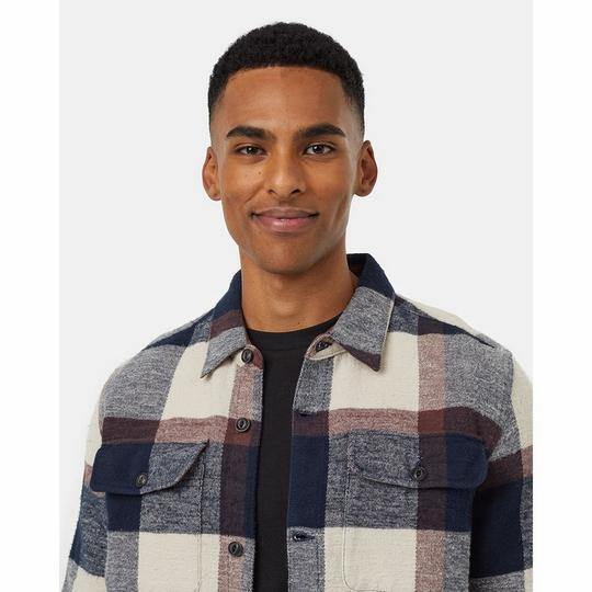 Men s Heavyweight Flannel Jacket Tentree Sporting Life Online