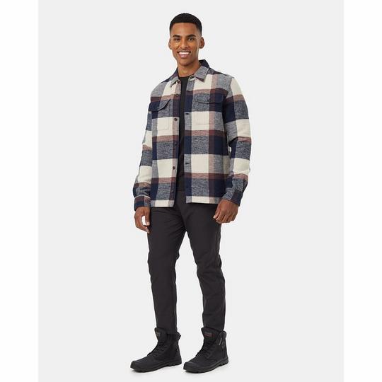 Men s Heavyweight Flannel Jacket Tentree Sporting Life Online