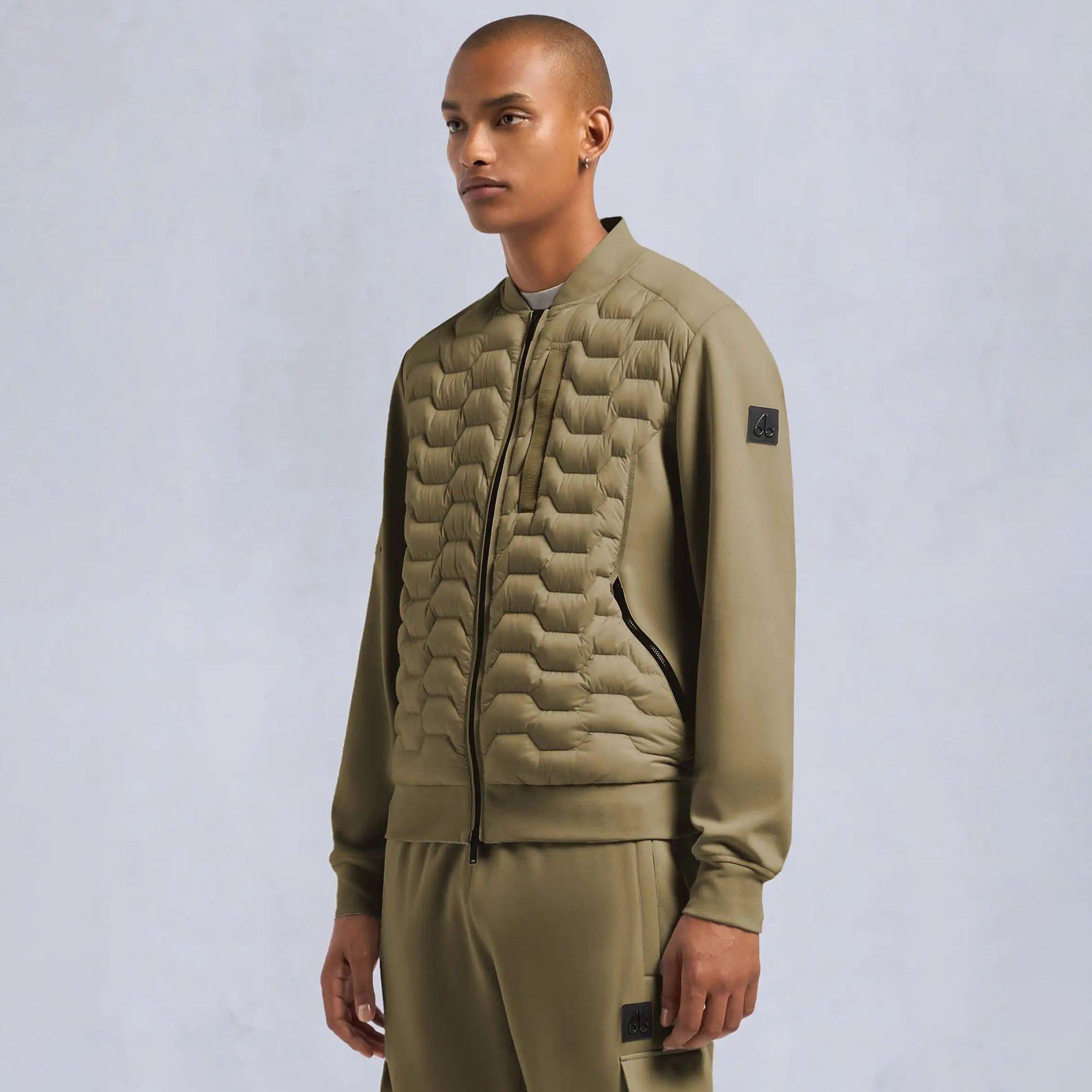 RUSSELUNO JERSEY BLOUSON (ZIGZAG) 新品 Mens-Granite-Hybrid-Bomber-