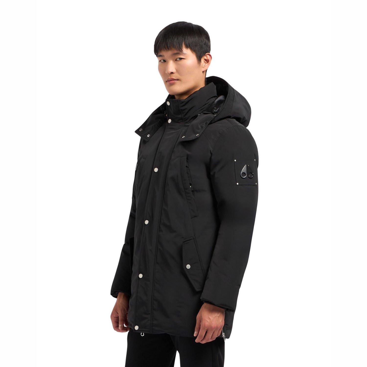 Moose Knuckles | Men's Granite Peak Parka Jacket, Black, Size Small