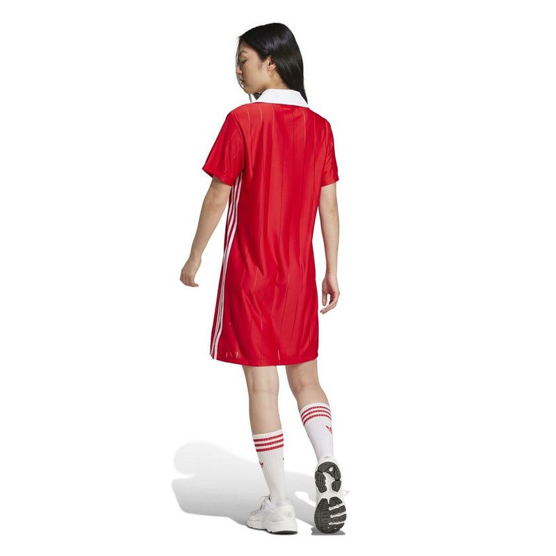 adidas Originals Robe Adicolor 3-Stripes Pinstripe pour femmes