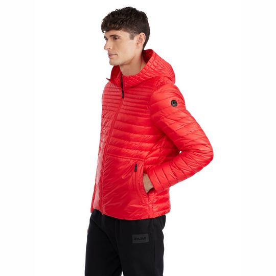 Eriksson Men s Lightweight Packable Puffer M CURRENT RED by Pajar Canada