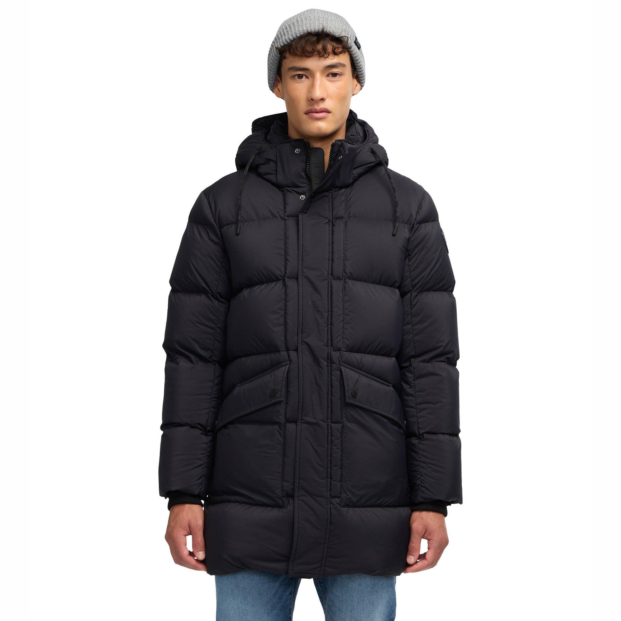 Pajar Teneca Channel Quilted Puffer Jacket with Removable Hood - Men's
