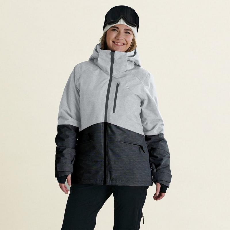 Liquid Manteau Plata pour femmes
