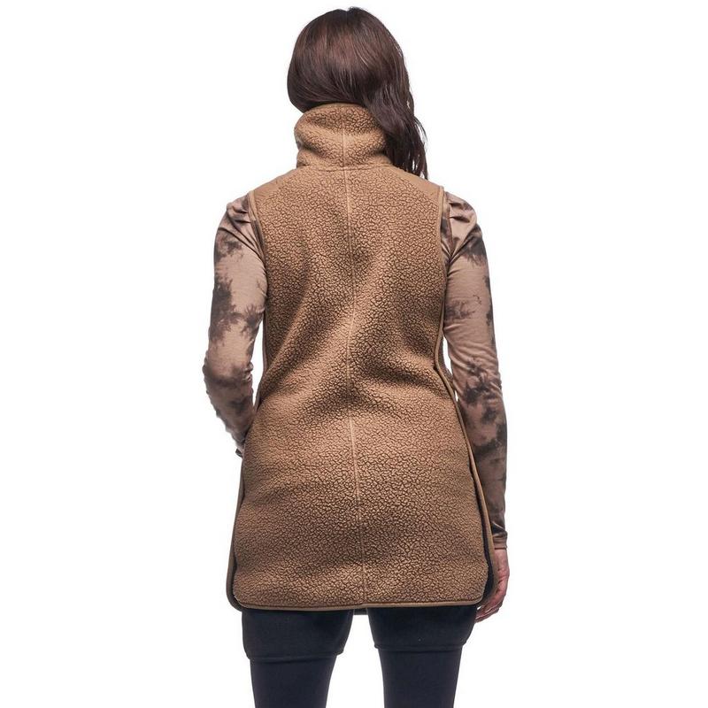 Indyeva Tunique veste sans manches Pecora pour femmes