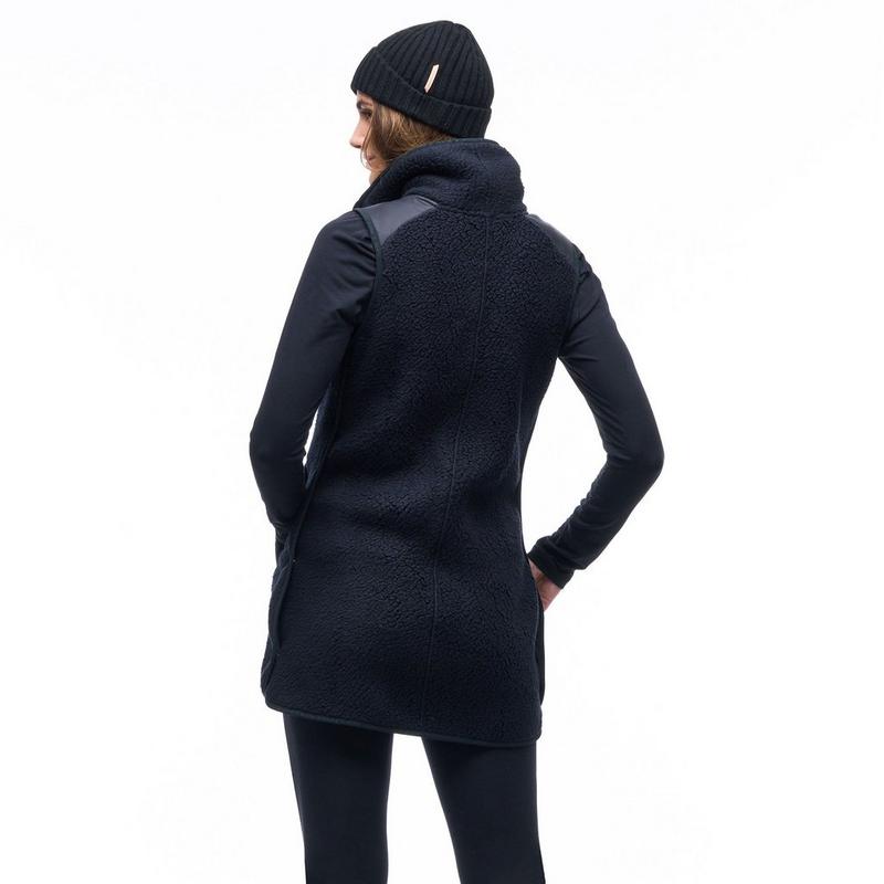 Indyeva Tunique veste sans manches Pecora pour femmes