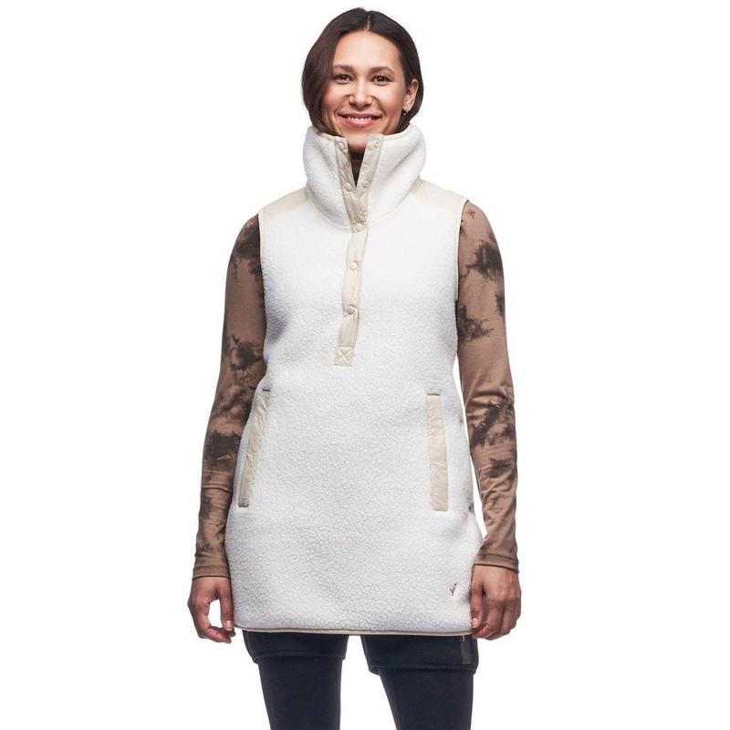 Indyeva Tunique veste sans manches Pecora pour femmes