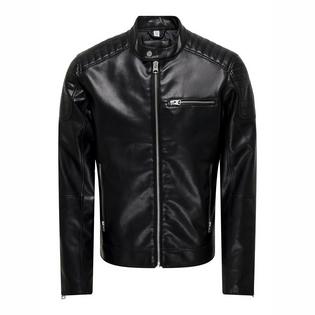 Only & Sons Men's Gus Faux Leather Jacket