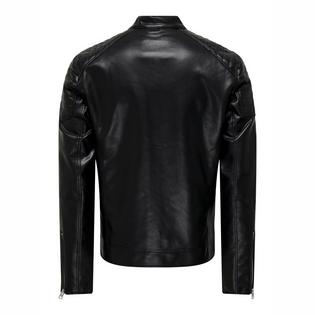 Only & Sons Men's Gus Faux Leather Jacket
