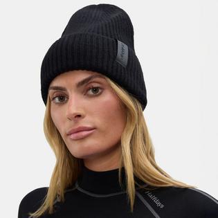 Halfdays Tuque en laine m&eacute;rinos c&ocirc;tel&eacute;e pour femmes