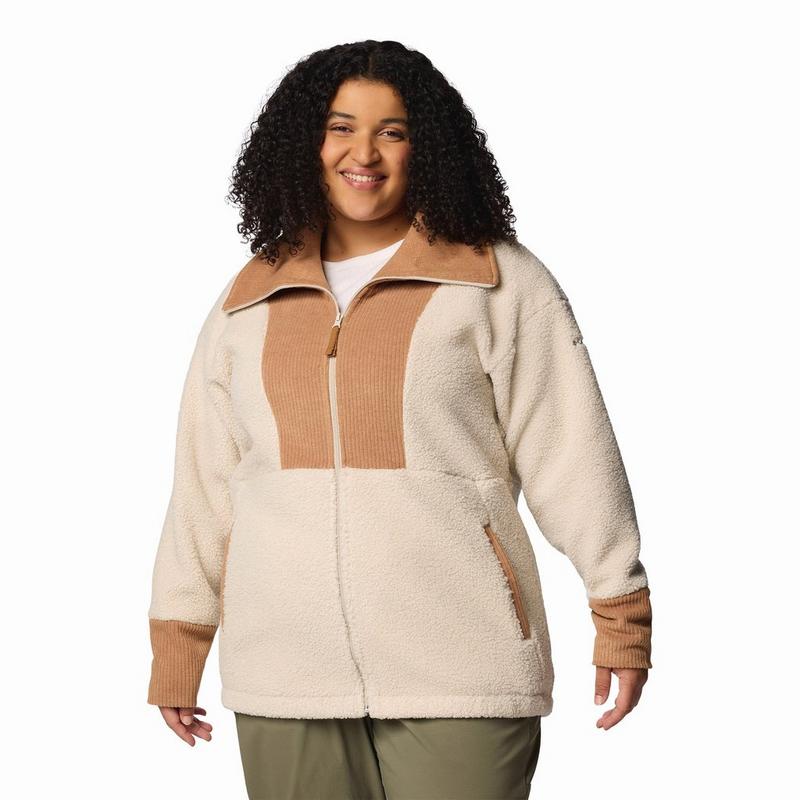 Columbia Veste en molleton &agrave; glissi&egrave;re int&eacute;grale Boundless Trek pour femmes (grande taille)