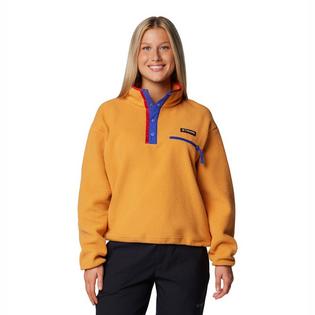 Women's Helvetia&#153; II Cropped Half-Snap Fleece Top