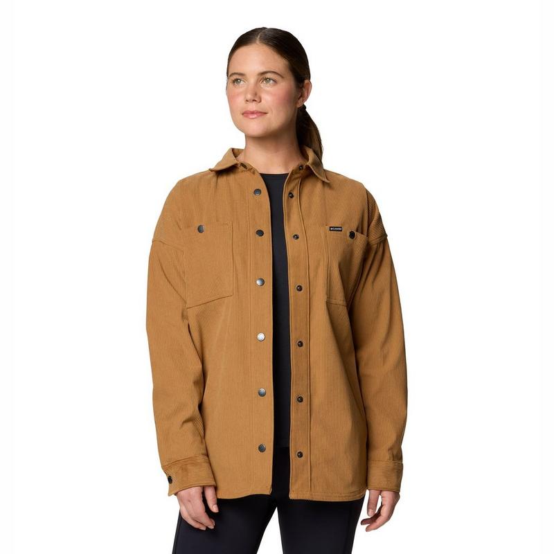 Columbia Veste en velours c&ocirc;tel&eacute; Blue Point Creek pour femmes (grande taille)
